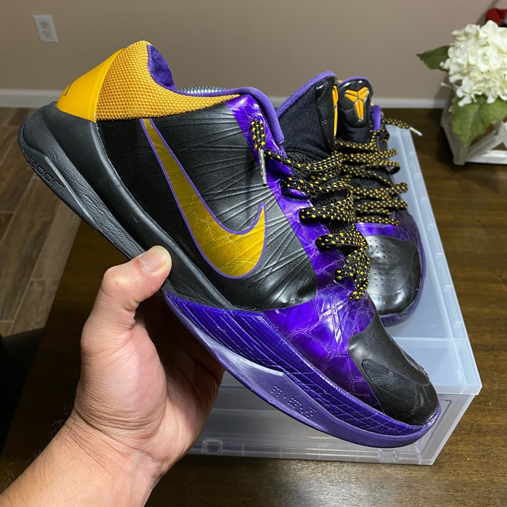 Kobe 5 Lakers Away Colorway